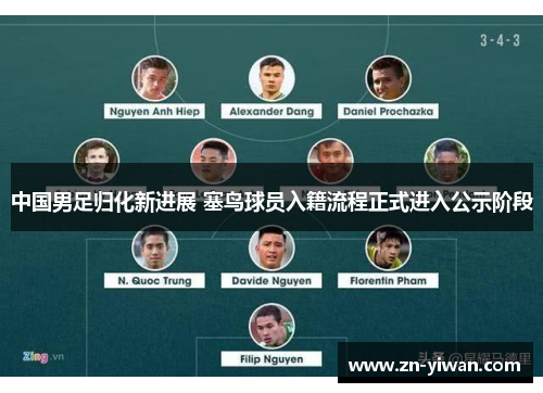 中国男足归化新进展 塞鸟球员入籍流程正式进入公示阶段